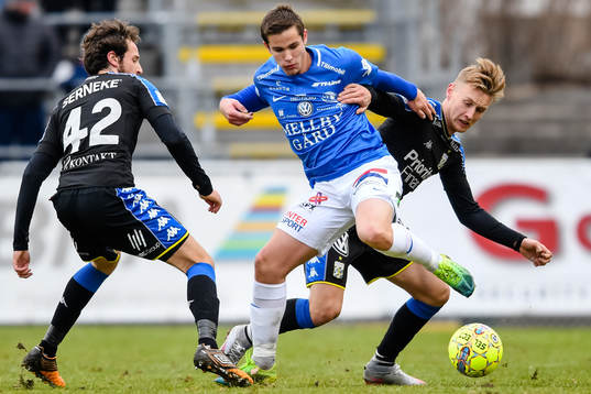 IFK Göteborgs Mikkel Diskerud och Sebastian Ohlsson
