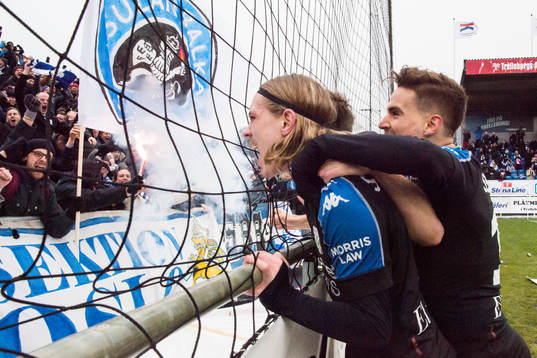 IFK Göteborgs Elias Mar Omarsson jublar