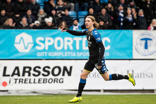 IFK Göteborgs Elias Mar Omarsson jublar