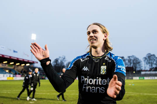 IFK Göteborgs Elias Mar Omarsson jublar