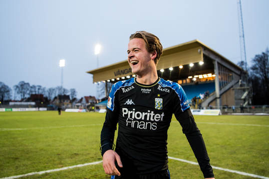 IFK Göteborgs August Erlingmark jublar