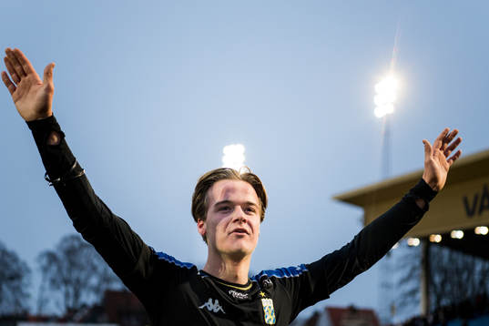 IFK Göteborgs August Erlingmark jublar