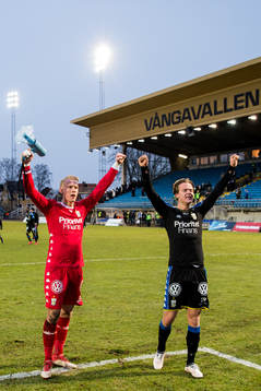 IFK Göteborgs målvakt Pontus Dahlberg och August