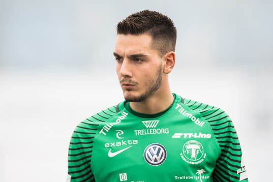 Trelleborgs målvakt Marko Johansson