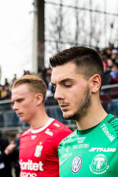 Trelleborgs målvakt Marko Johansson och IFK Göteborgs