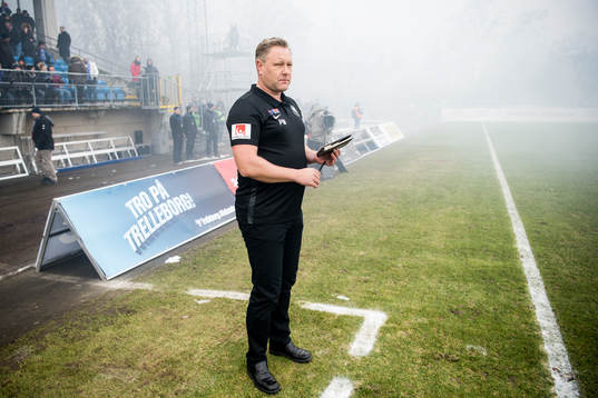 Trelleborgs tränare Patrick Winqvist