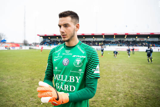 Trelleborgs målvakt Marko Johansson