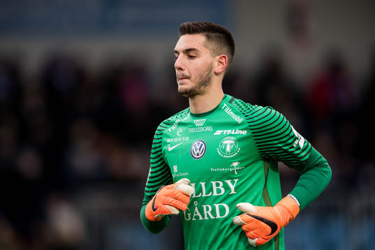 Trelleborgs målvakt Marko Johansson