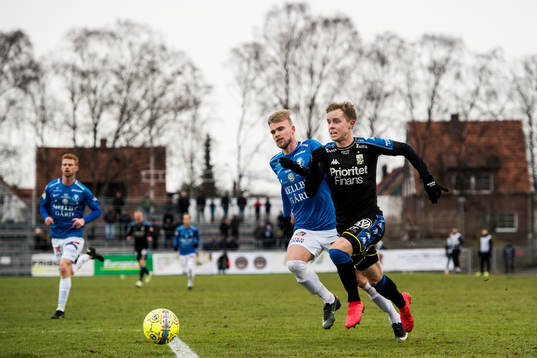 IFK Göteborgs Victor Wernersson och Trelleborgs Robin