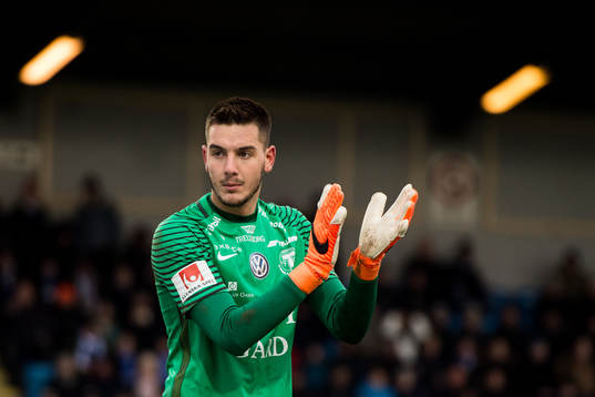 Trelleborgs målvakt Marko Johansson
