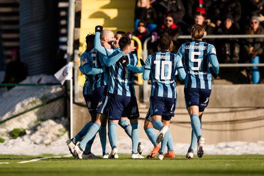 Djurgårdens jublar med Marcus Danielson