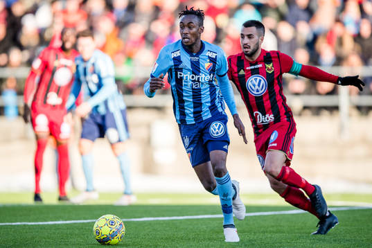 Djurgårdens Philana Tinotenda Kadewere och Östersunds
