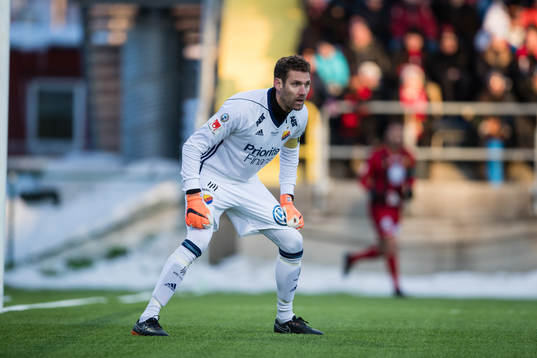 Djurgårdens målvakt Andreas Isaksson