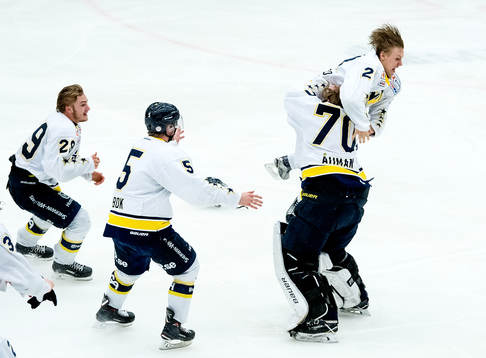 Filip Sveningsson avgjorde finalen här jubel