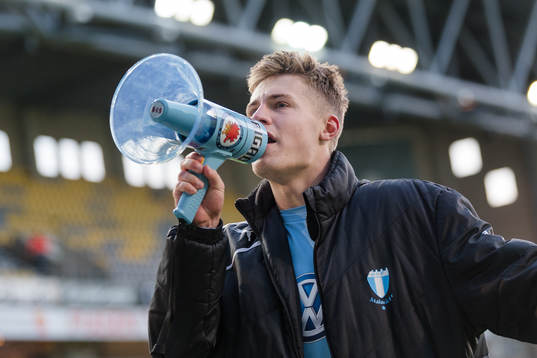 Malmö FFs Mattias Svanberg jublar