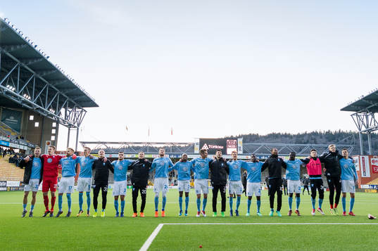Malmö FFs spelare jublar
