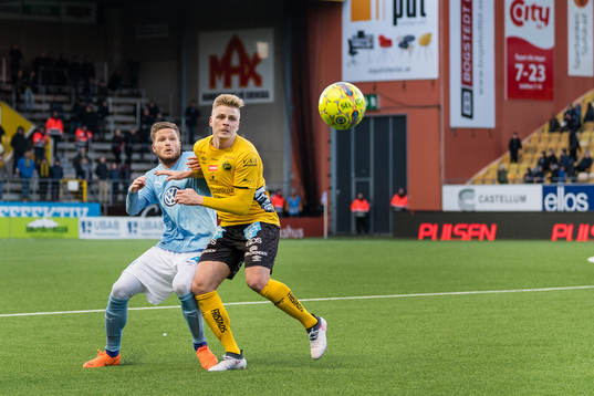 Malmö FFs Lasse Nielsen och Elfsborgs Per Frick