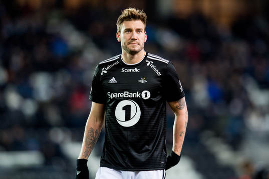 Nicklas Bendtner of Rosenborg