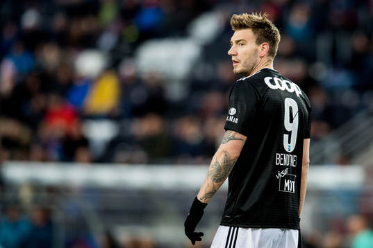 Nicklas Bendtner of Rosenborg