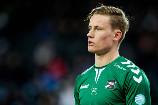 Goalkeeper Sondre Rossbach of Odd