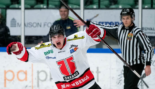 Glen Gustafsson jublar