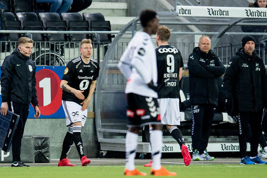 Alexander Toft Søderlund of Rosenborg comes