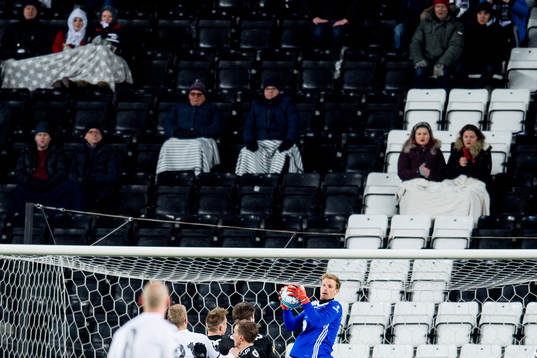 Goalkeeper André Hansen of Rosenborg