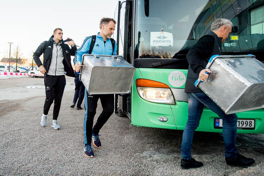 Erik Hoftun, assistant coach of Rosenborg, and Kåre