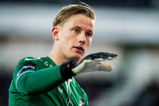 Goalkeeper Sondre Rossbach of Odd