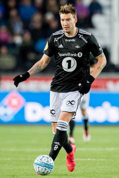 Nicklas Bendtner of Rosenborg