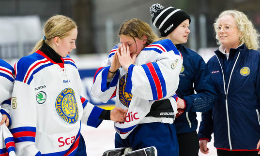 Stockholms målvakt Ida Boman är glad