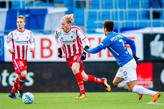 Gjermund Åsen of Tromsø and Mathias Antonsen Normann of