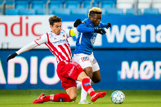 Simen Søraunet Wangberg of Tromsø and Thomas Olivier