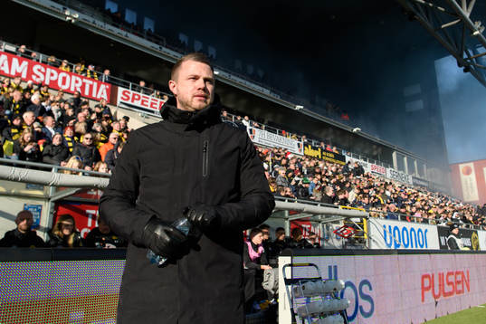 Elfsborgs manager Jimmy Thelin