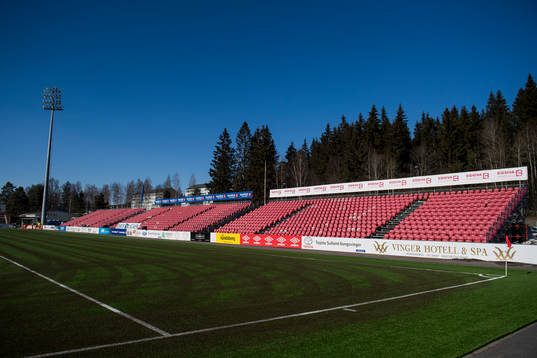 General view of Gjemselund stadion