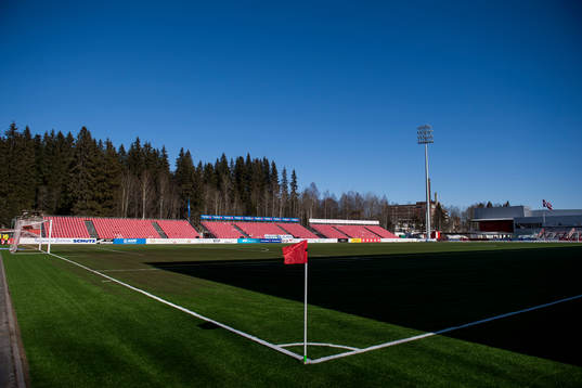 General view of Gjemselund stadion