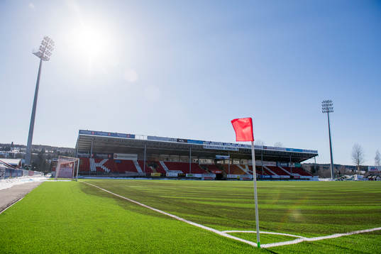 General view of Gjemselund stadion
