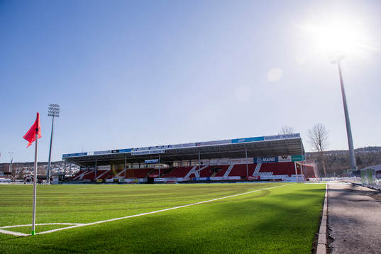 General view of Gjemselund stadion