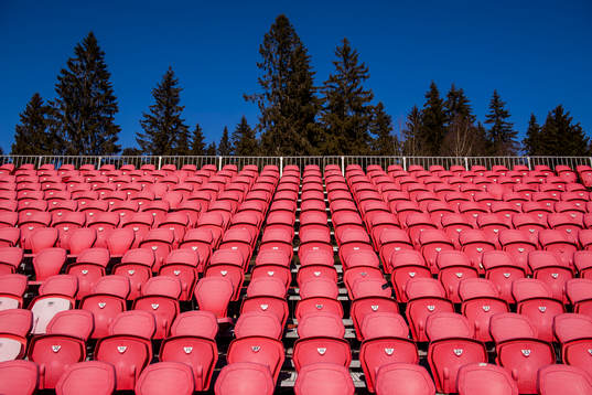 General view of Gjemselund stadion