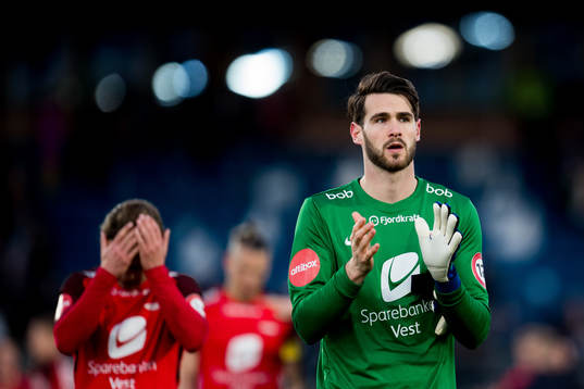 Goalkeeper Samuel Sahin-Radlinger of Brann