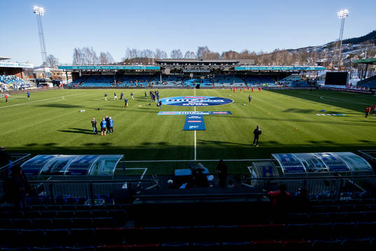 General interior view of Marienlyst stadium