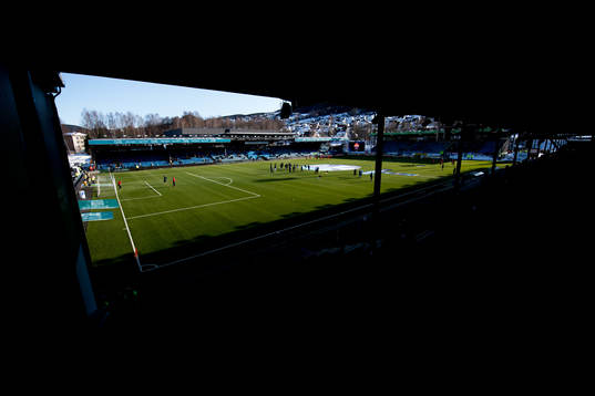 General interior view of Marienlyst stadium