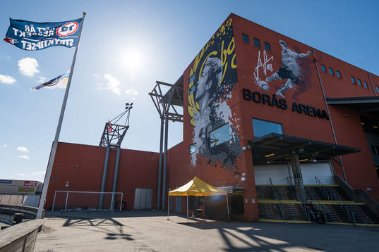 Exteriör bild på Borås arena