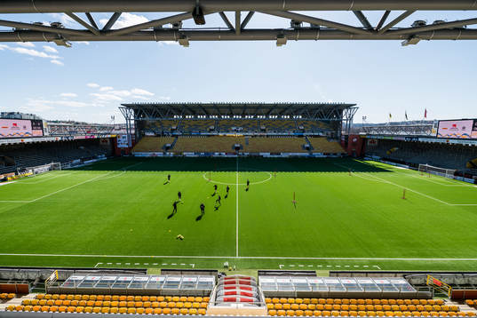 Översiktsbild på Borås arena