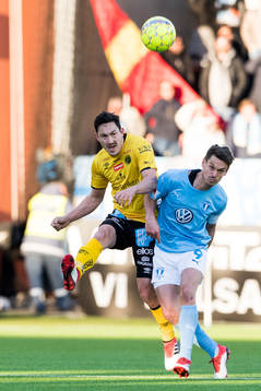 Elfsborgs Stefan Ishizaki och Malmö FFs Markus Rosenberg