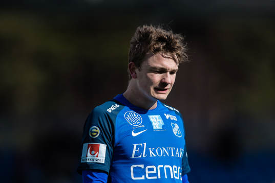 Norrbys Adam Eriksson deppar