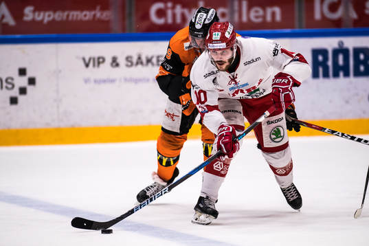 Timrås Johan Persson och Karlskronas Morten Madsen
