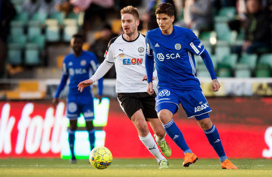 Örebros Johan Mårtensson och Sundsvalls David Batanero