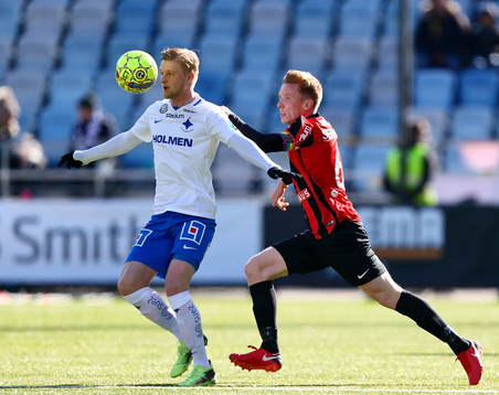 Norrköpings Kalle Holmberg och Brommapojkarnas Gustav
