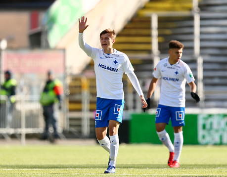 Norrköpings Simon Thern och Jordan Larsson